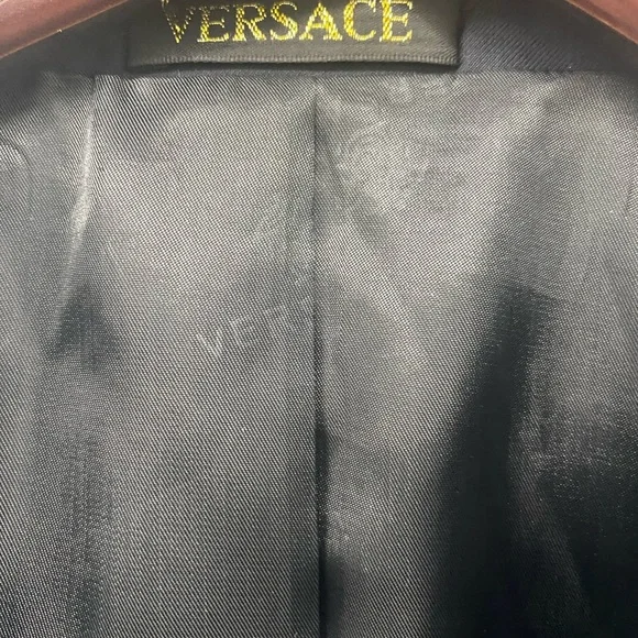 Versace Made in Italy Custom Men’s Blazer Wool